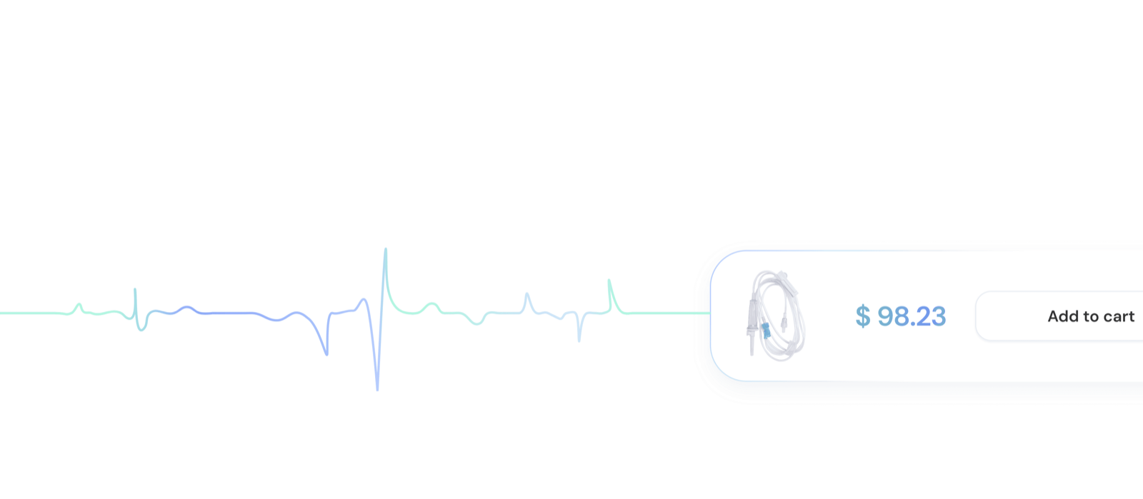 Grapevine medical procurement product interface